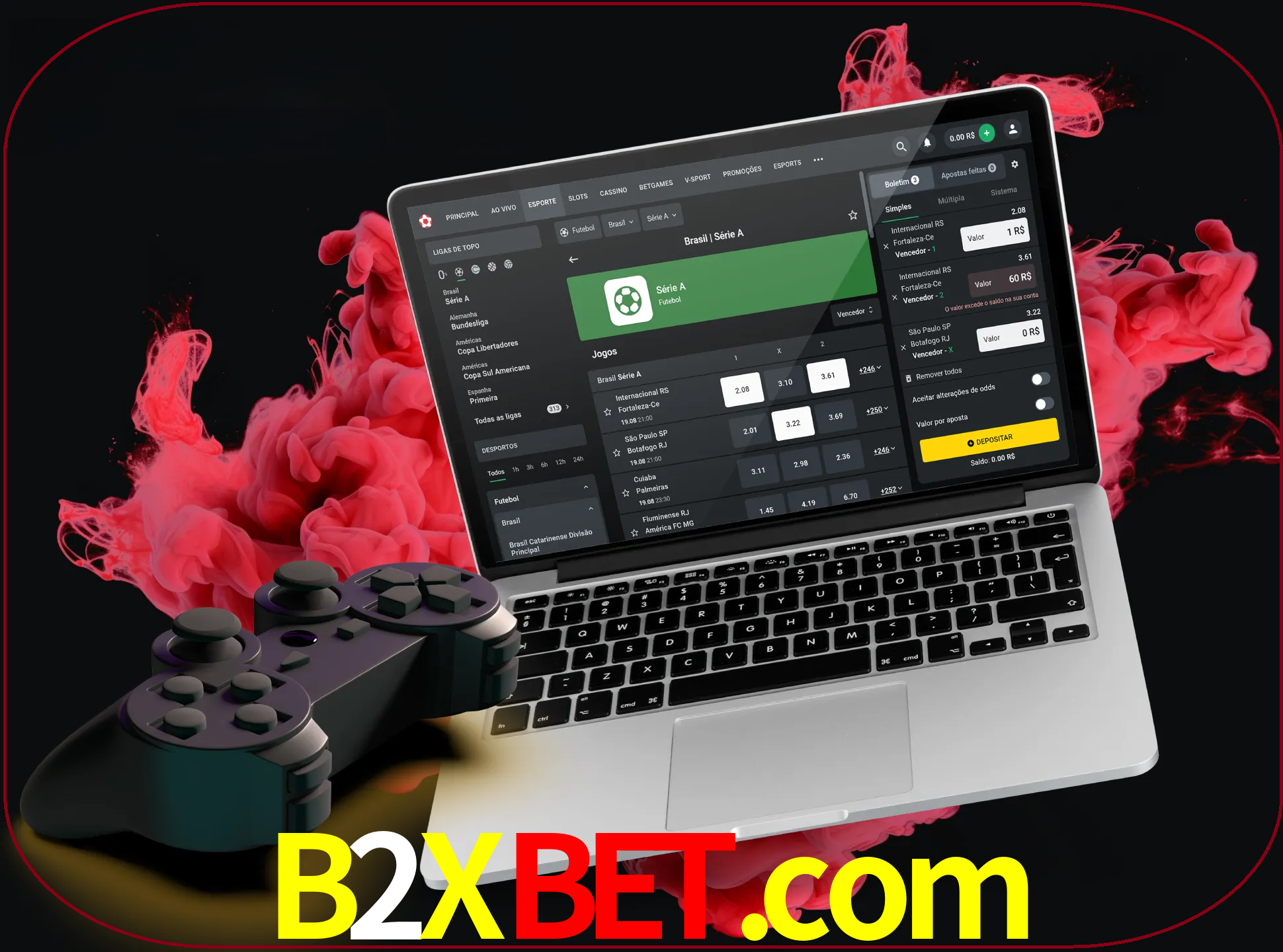 Visite a secção especial de jogos de vídeo em b2xbet para descobrir em que jogos pode apostar e ganhar muito dinheiro.